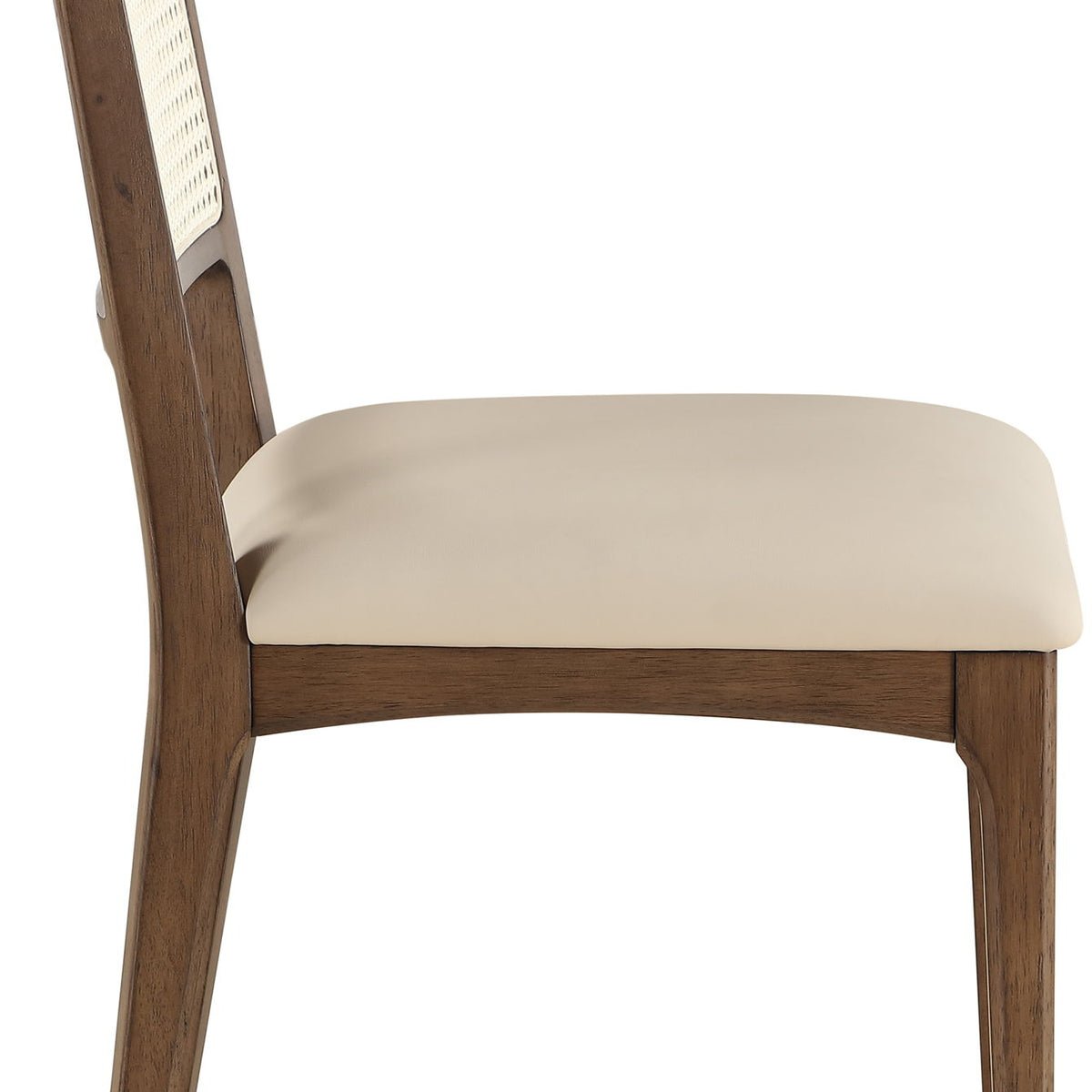 Atrium - Upholstered Seat Dining Chair With Brushed Brown Base (Set of 2)