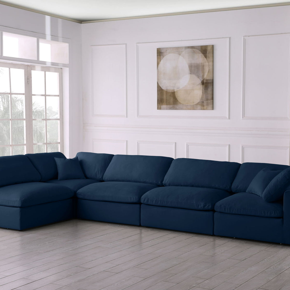Plush - 5 Piece Modular Sectional