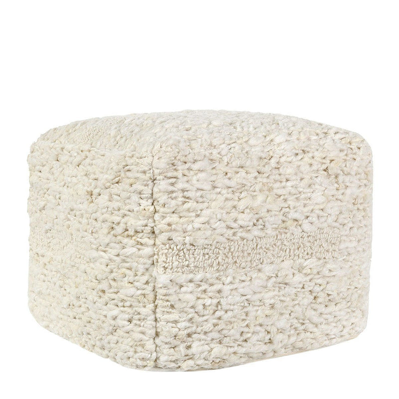 Sinclair - Pouf - Ivory