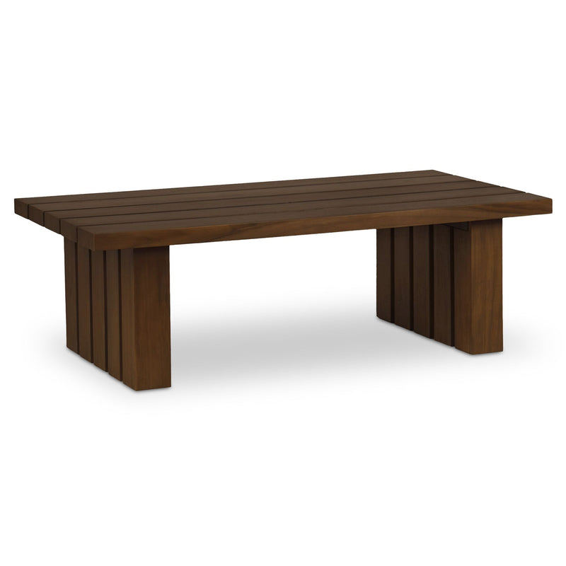 Denby - Outdoor Coffee Table - Brown