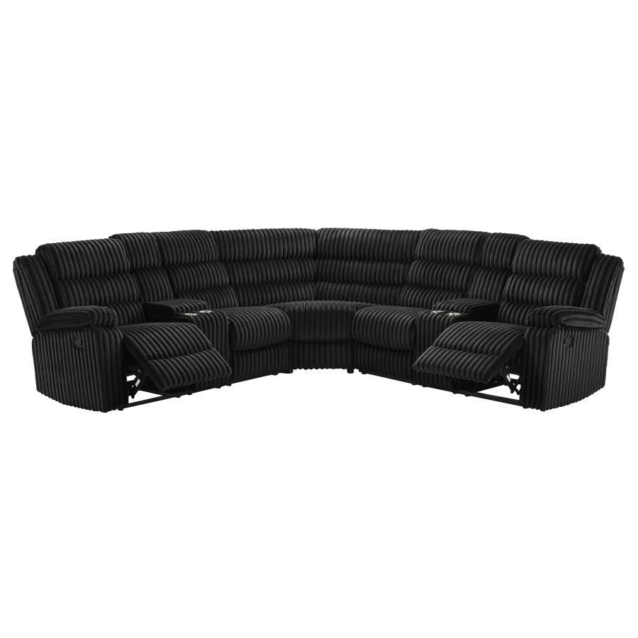 Atkinson - LAF Recliner, Box 1 of 3 - Black