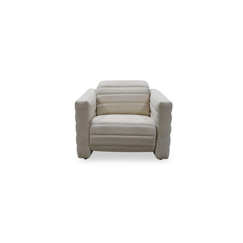 Juno - Power Recliner Chair - Off White