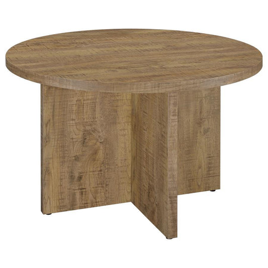 Jamestown - Round Composite Wood Dining Table - Mango