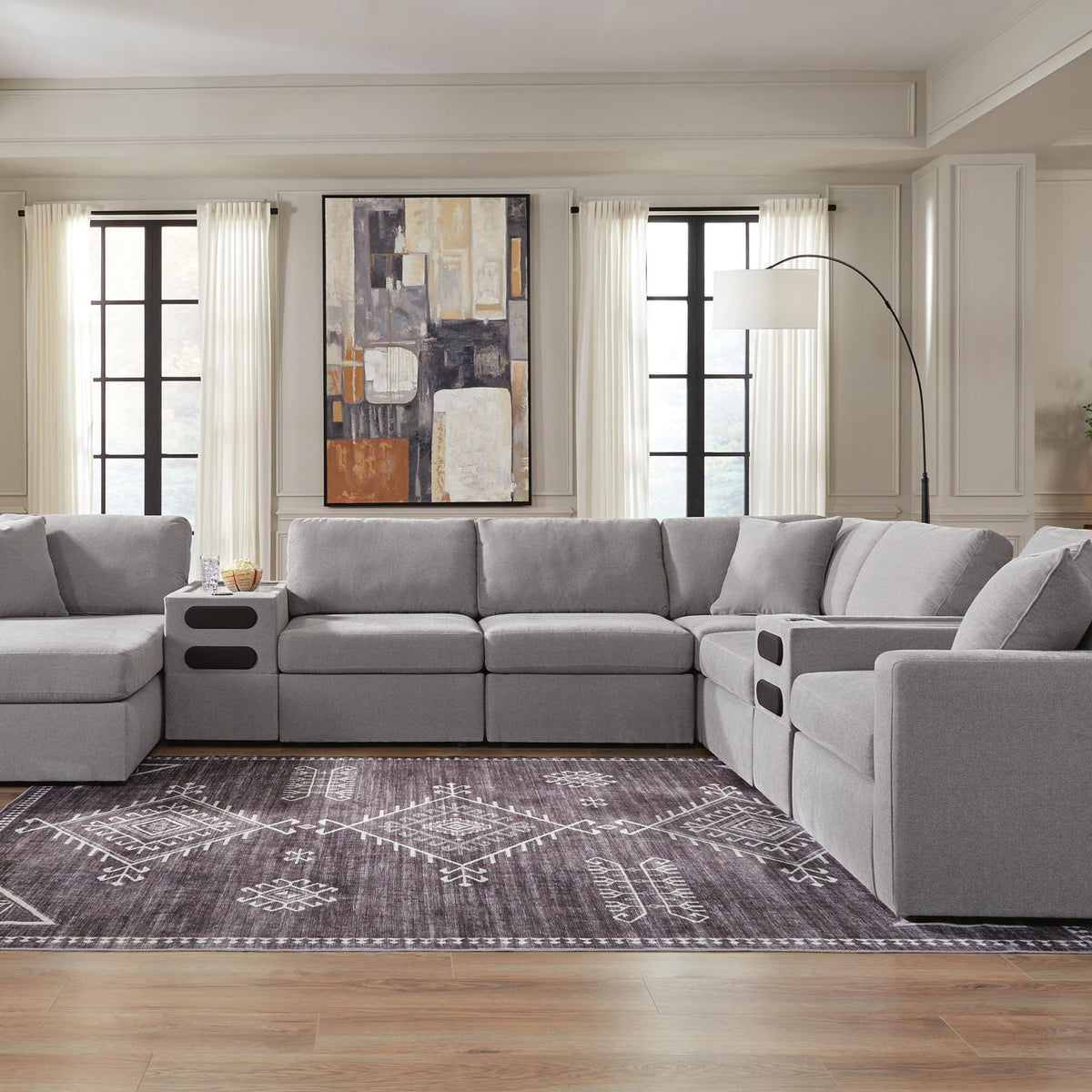 Modmax - 8 Piece Sectional