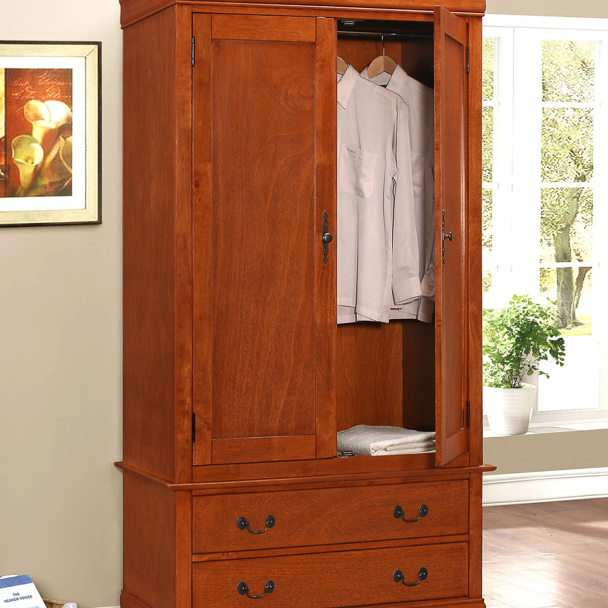 Elegant Traditional Armoire