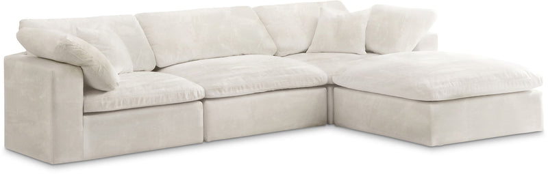 Cozy - 4 Piece Modular Sectional With Chaise