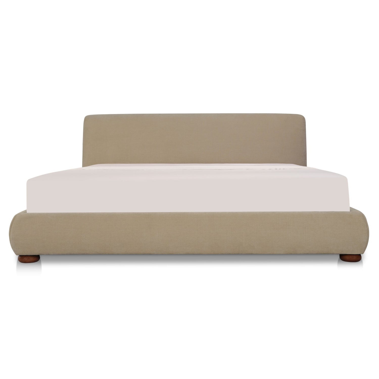 Beau - King Storage Bed - Warm Beige
