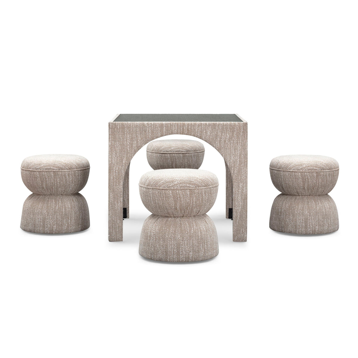 Tomlin - Game Table And Ottoman Set