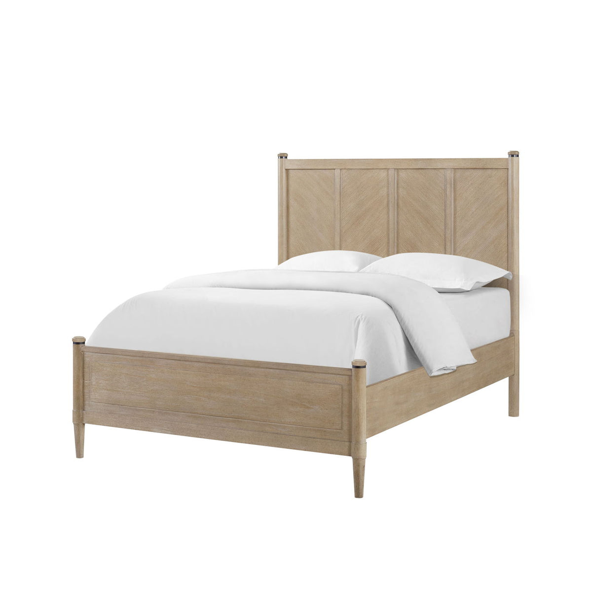 Transitional Style Lo-Post Bed
