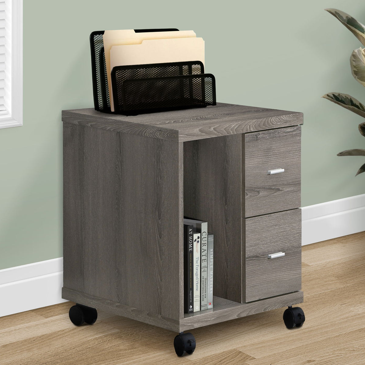 Office, File Cabinet, Printer Cart, Rolling File Cabinet, Mobile, Storage, Contemporary & Modern