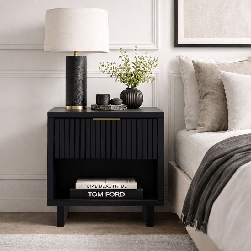 Manhattan Elara - Solid Wood Nightstand
