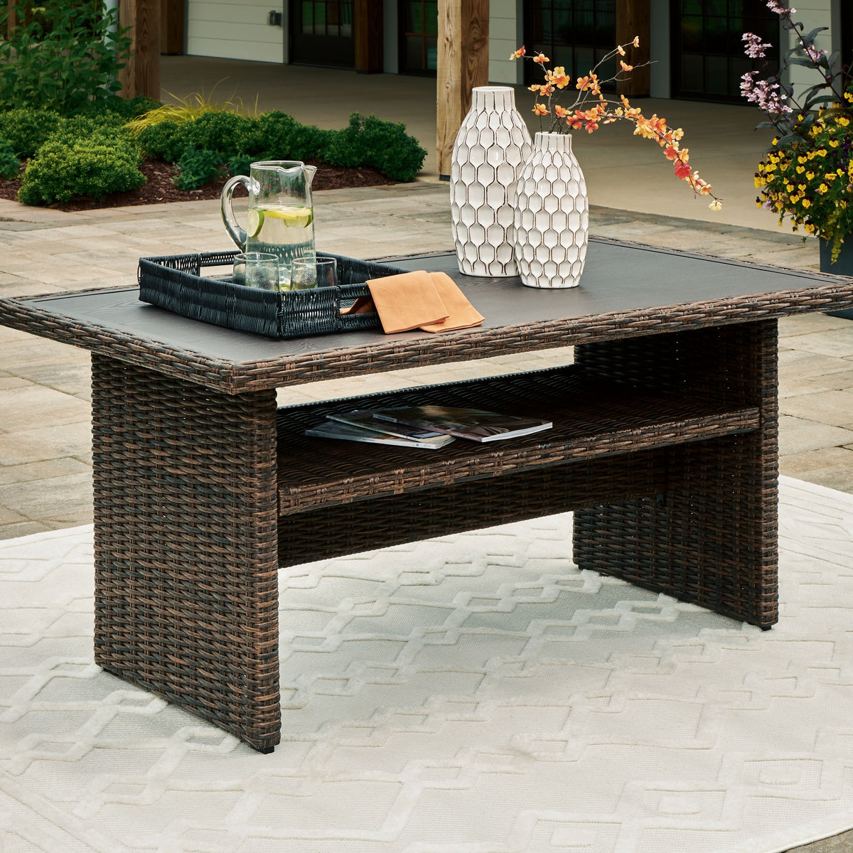 Brook Ranch - Brown - Rect Multi-use Table
