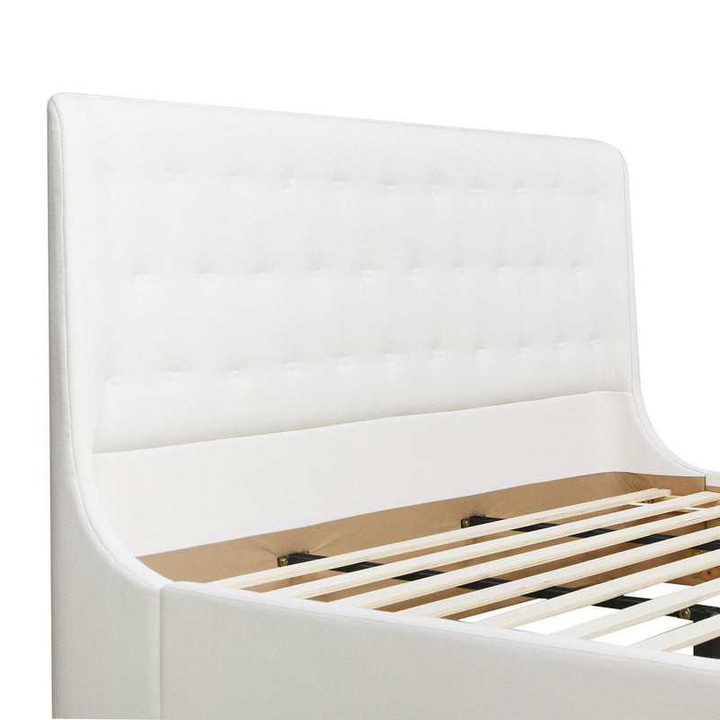 Brooks - Contemporary Tufted Shelter Platform Bed