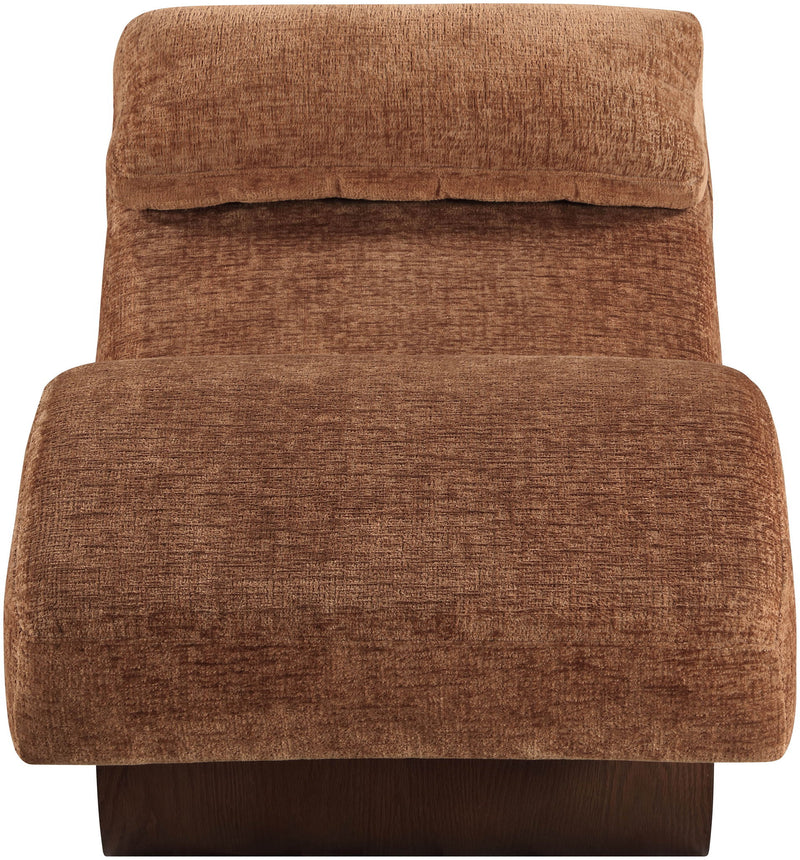 Marcella - Chaise Lounge - Walnut Base