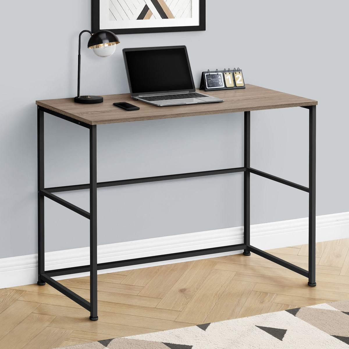 Computer Desk, Home Office, Laptop, Left Right Set-Up, Storage Drawers, Work, Contemporary, Modern