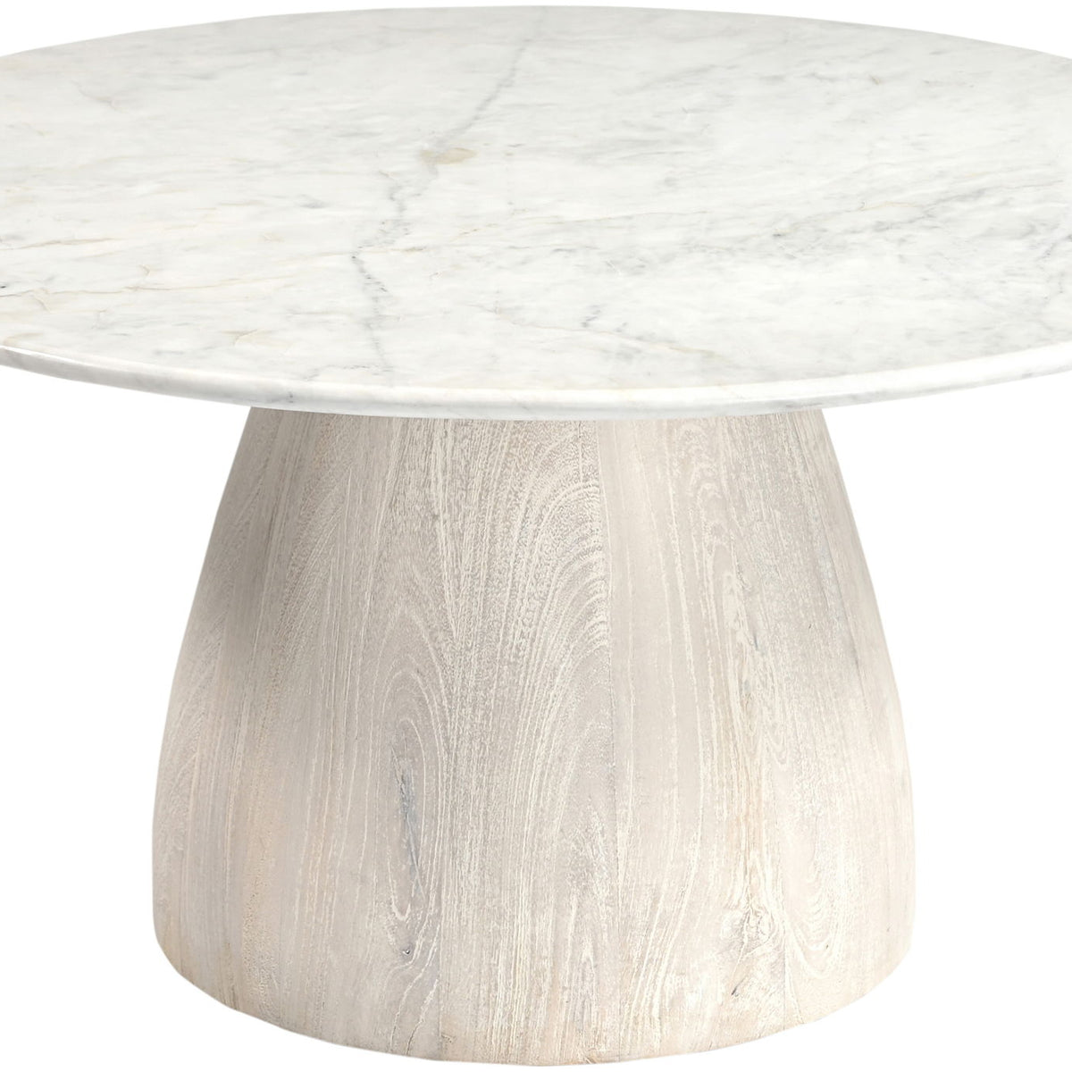 Liona - Marble And Mango Wood Table