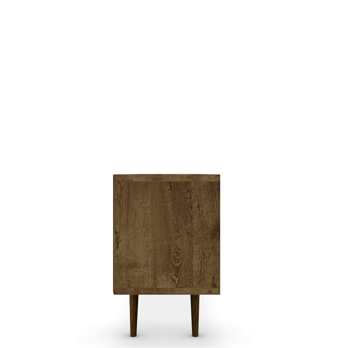 Manhattan Liberty - 71" TV Stand With Rustic Brown Frame