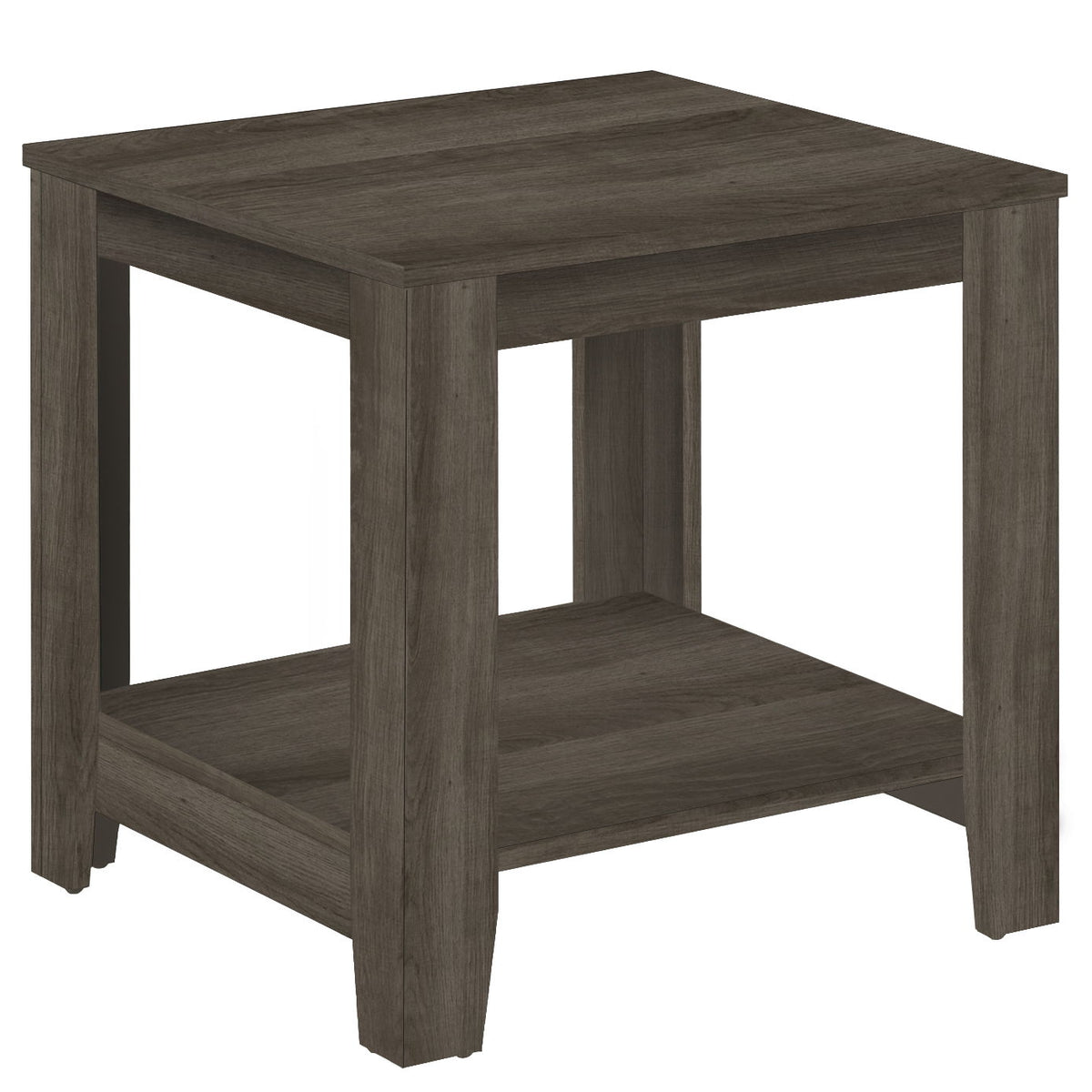 Table Set, Coffee, End, Side, Accent, Living Room, Transitional (Set of 3) - Oak