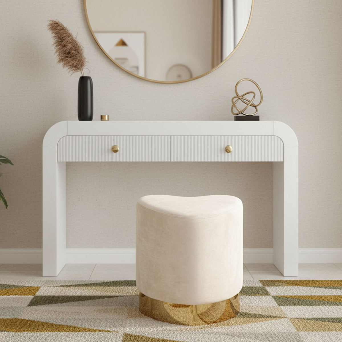 Heart - Stool Ottoman
