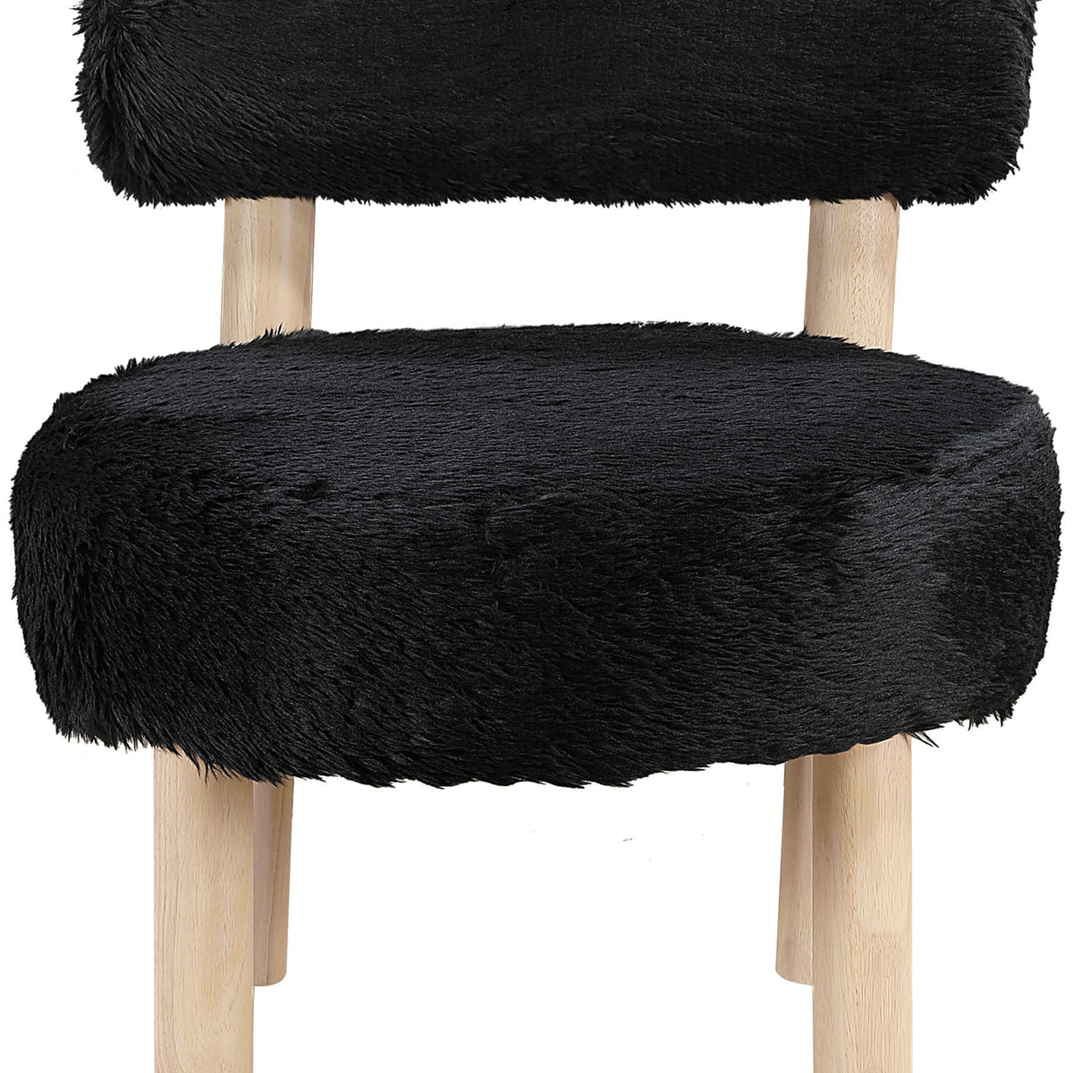 Ambre - Shearling Fabric Accent Chair