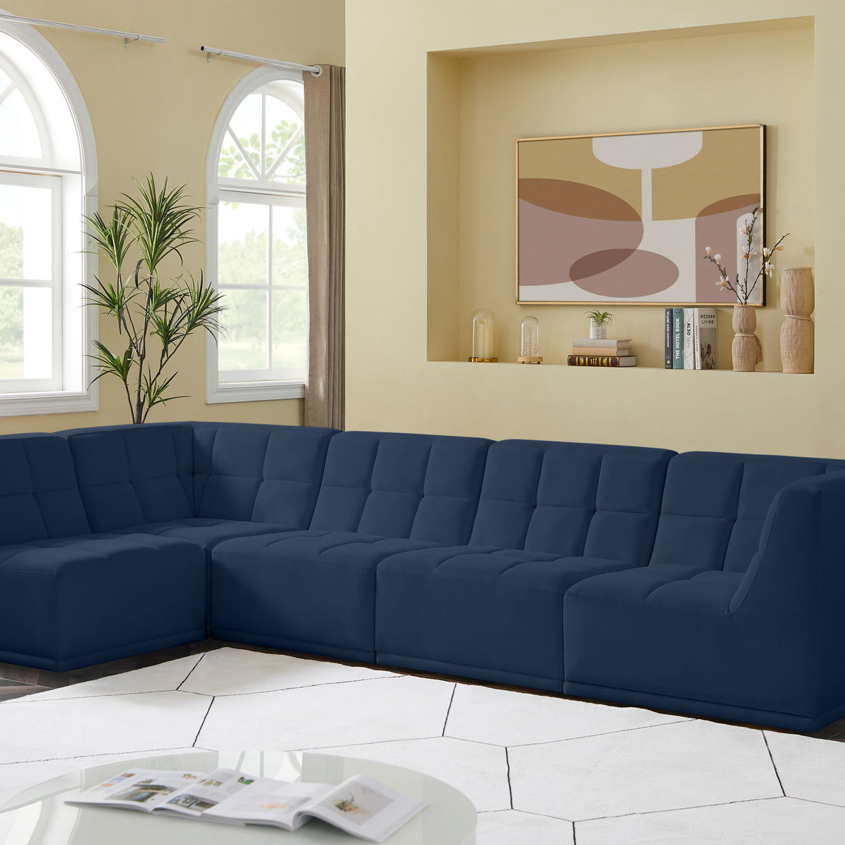 Relax - 5 Piece Modular Sectional
