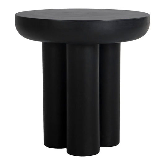 Rocca - Side Table - Black - Cement