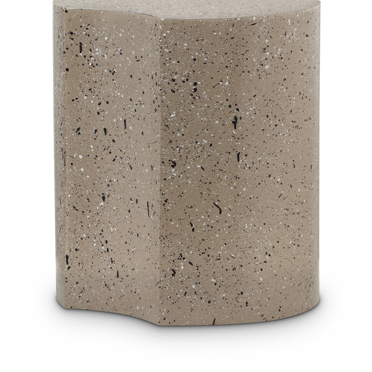 Dimple - End Table - Terazzo Finish