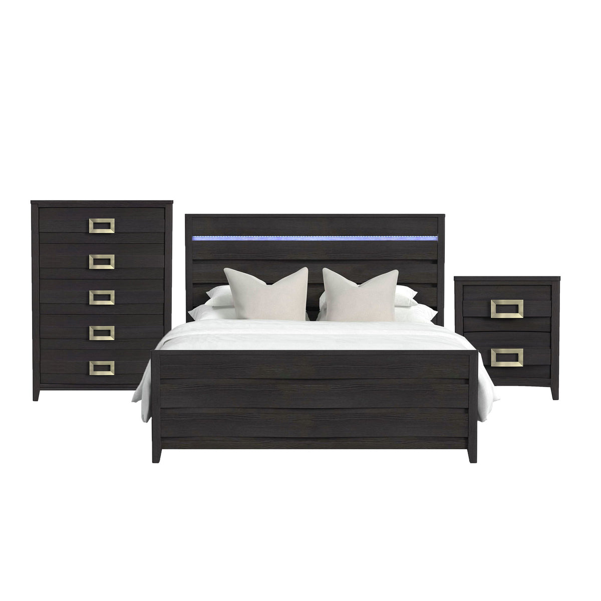 Tobias - Bedroom Set With LED