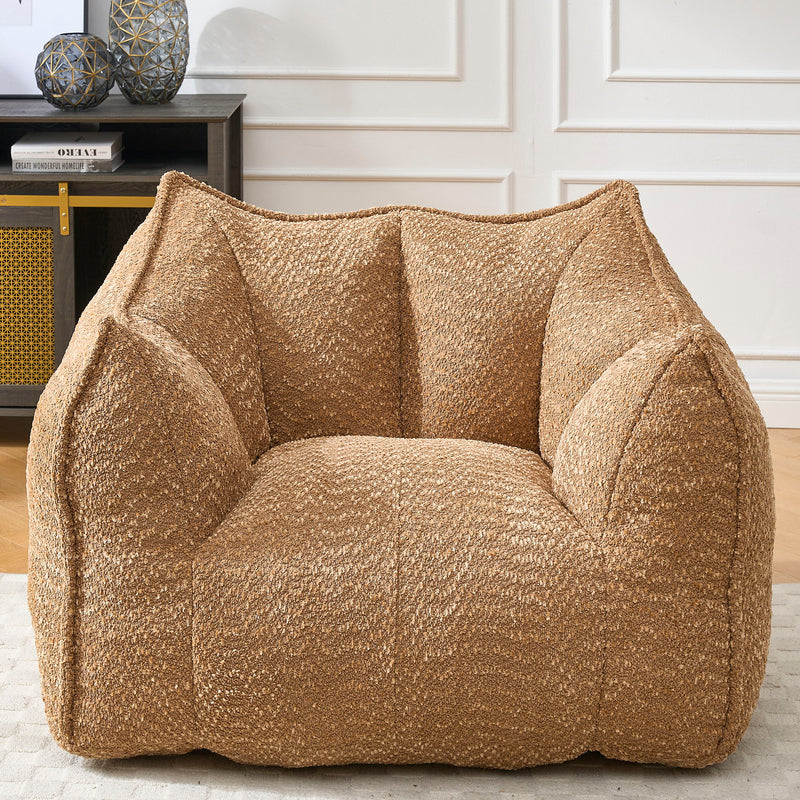 Comfortable Chenille Sofa Chairs With Highly Resilient Foam For Living Rooms And Bedrooms