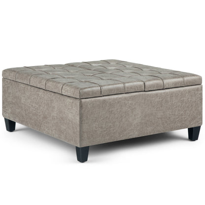 Harrison - Upholstered Coffee Table Storage Ottoman