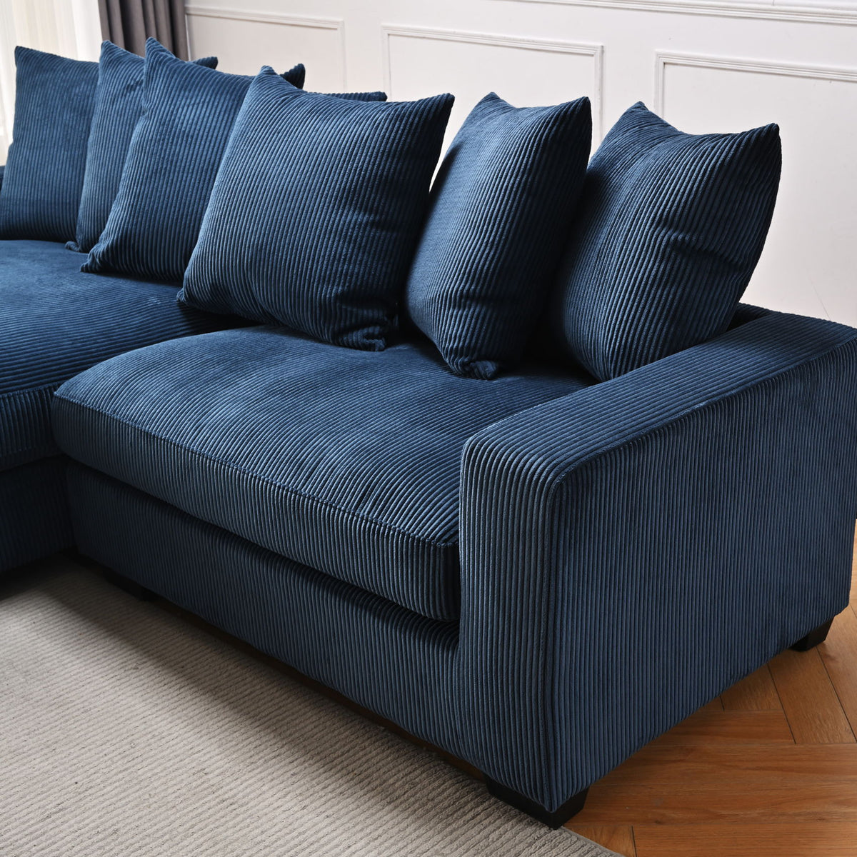 Luxe - Oversized 2 Piece Sectional Couches For Living Room, L Shaped Sofa With Chaise
