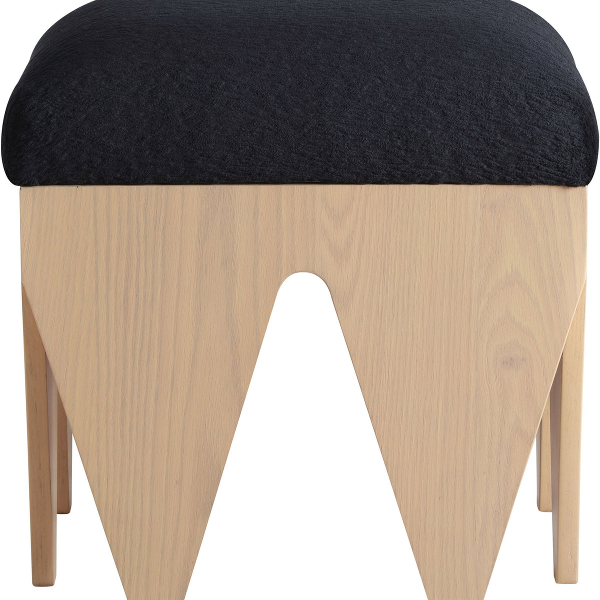 Altair - Fabric Bench - Light Brown Base