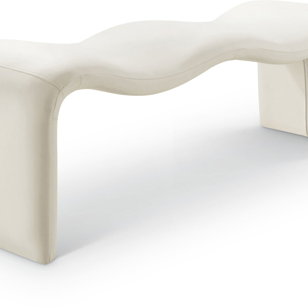 Willow - Faux Leather Bench