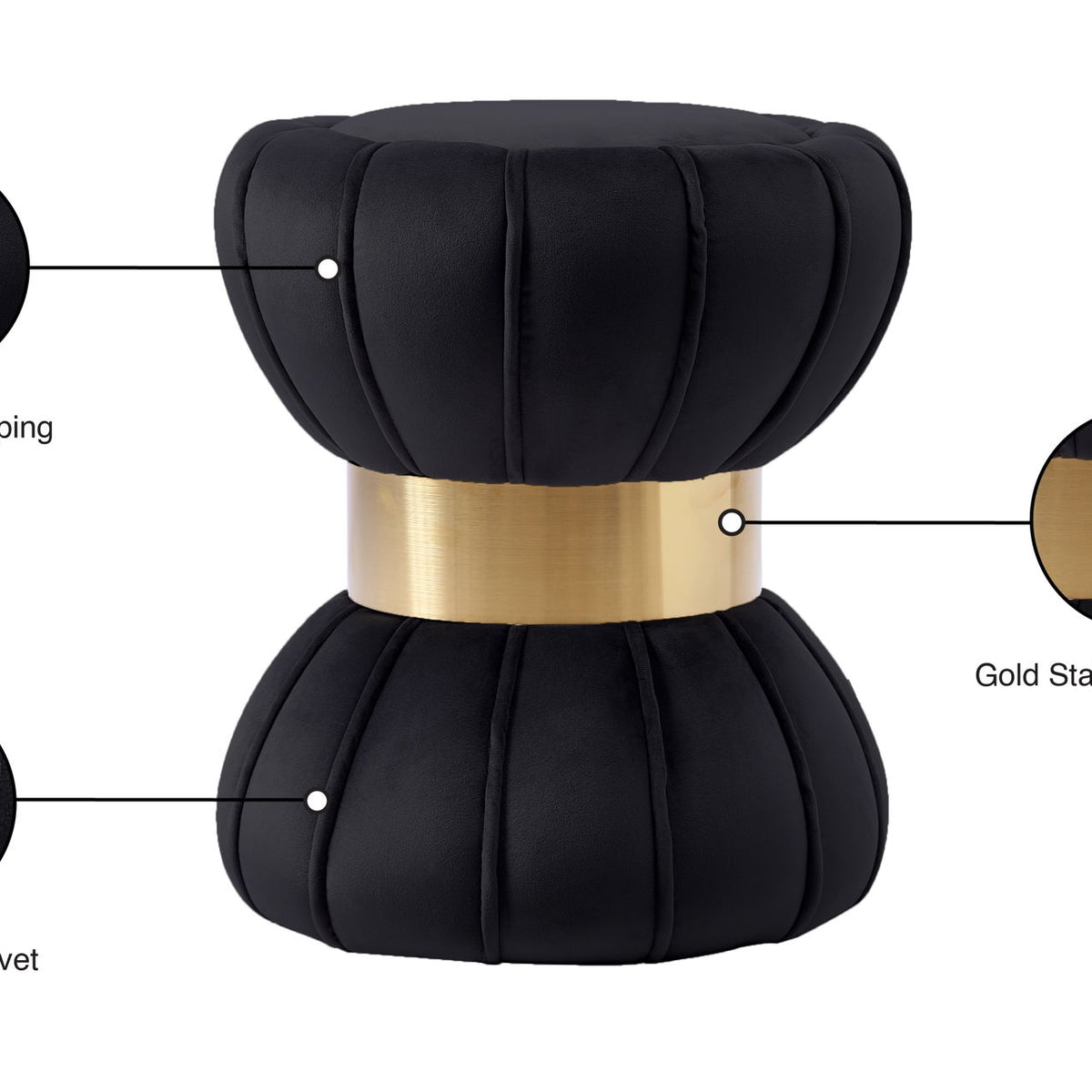 Vino - Stool Ottoman