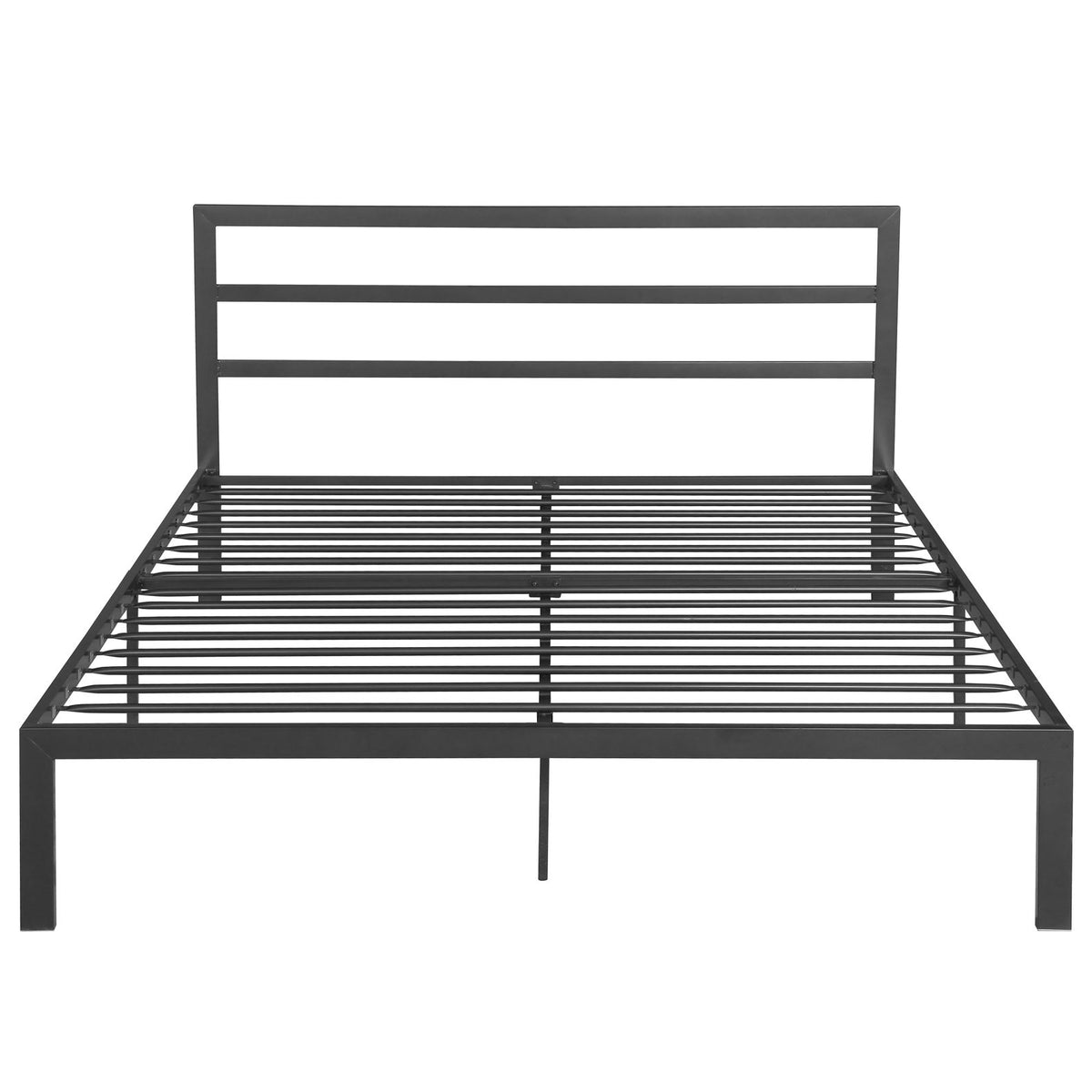 Metal Bed Frame With Headboard