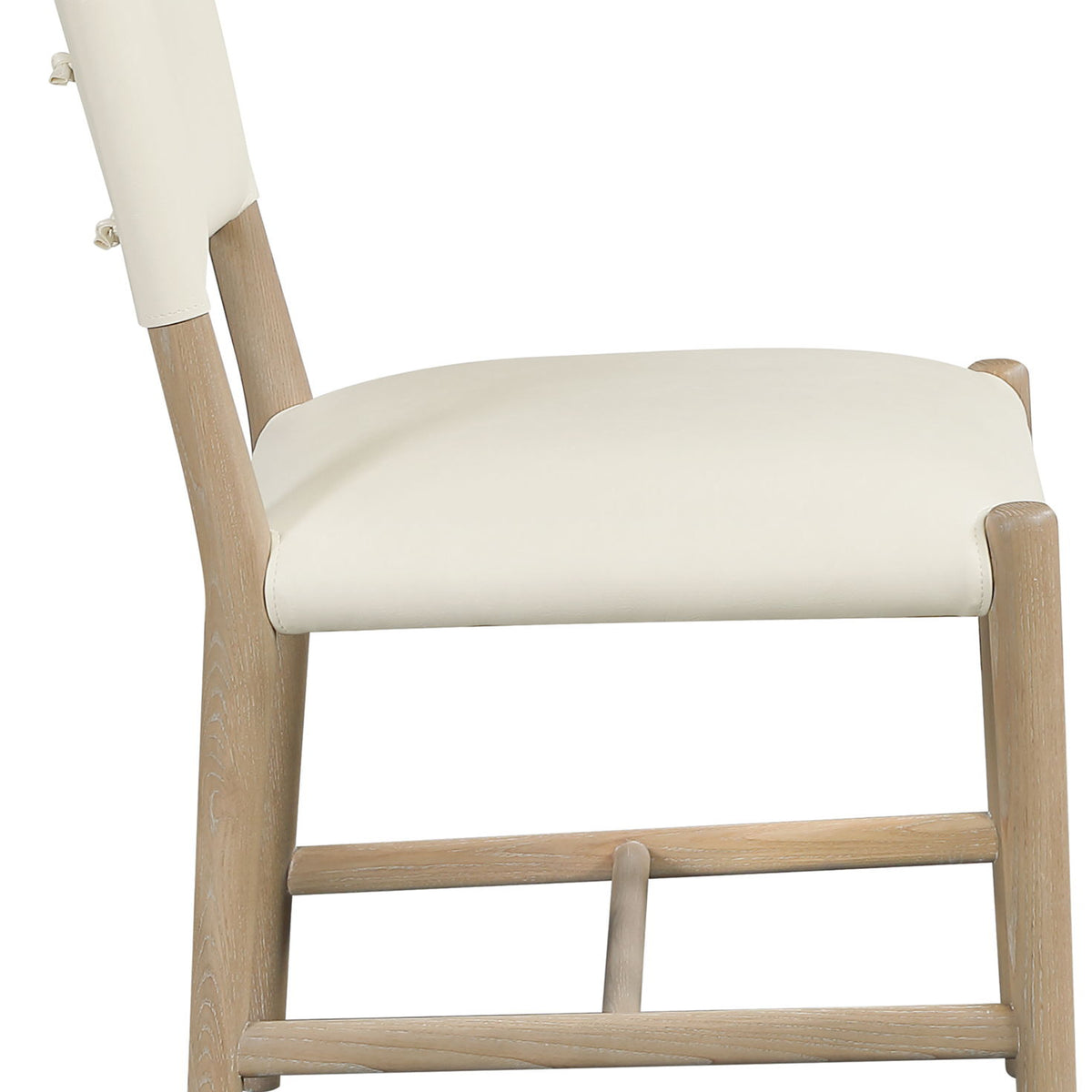 Andie - Vegan Leather Upholstered Dining Chair (Set of 2) - Natural Base