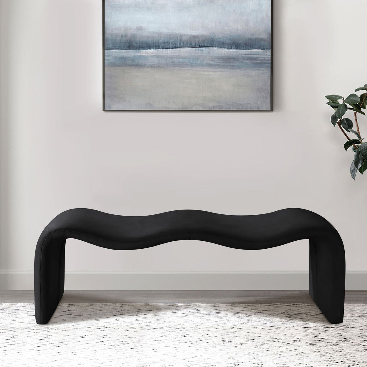 Willow - Faux Leather Bench