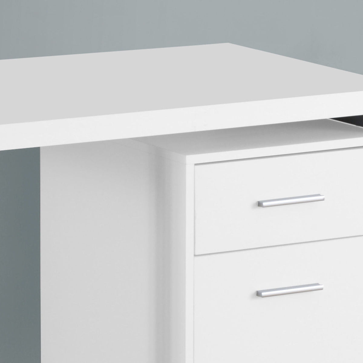 Computer Desk For Home Office, Left, Right Set - Up, Storage Drawers, Modern Design