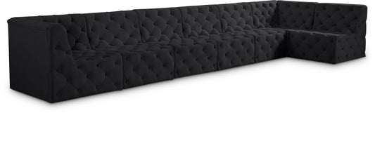 Tuft - Modular Sectional 7 Piece - Black