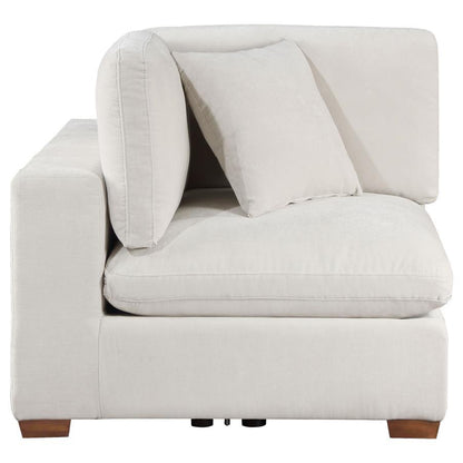 Lakeview - Upholstered Corner Chair - Ivory