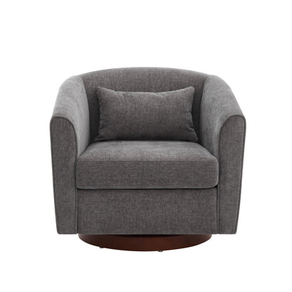 Swivel Accent Chair For Living Room, Sofa Chairs With Base Side For Living Room
