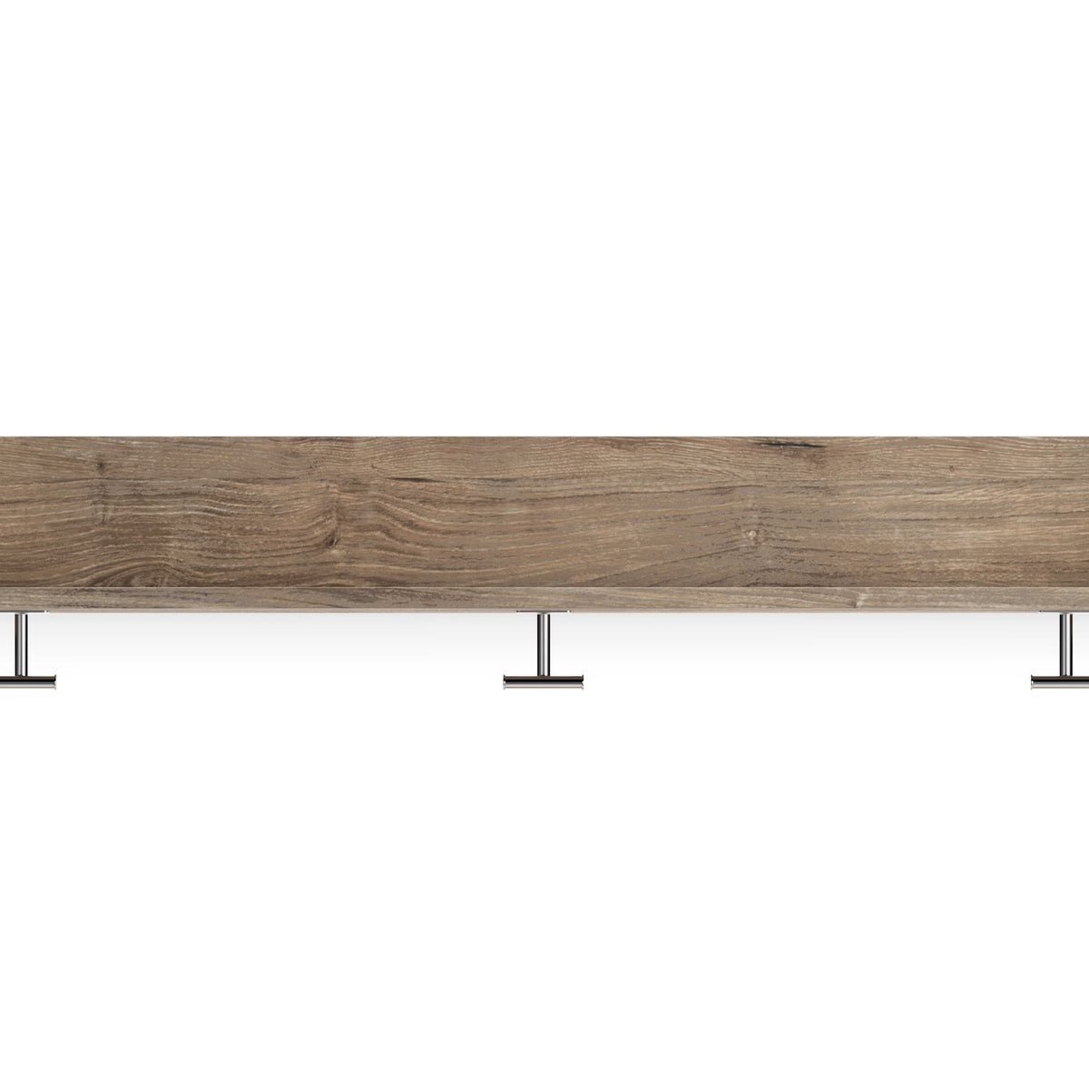 Oliah - Natural - Wall Mounted Coat Rack w/Shelf