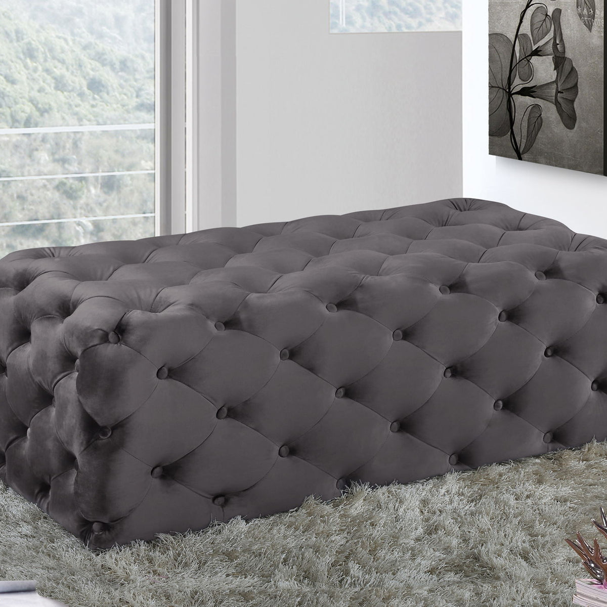 Casey - Bench Ottoman