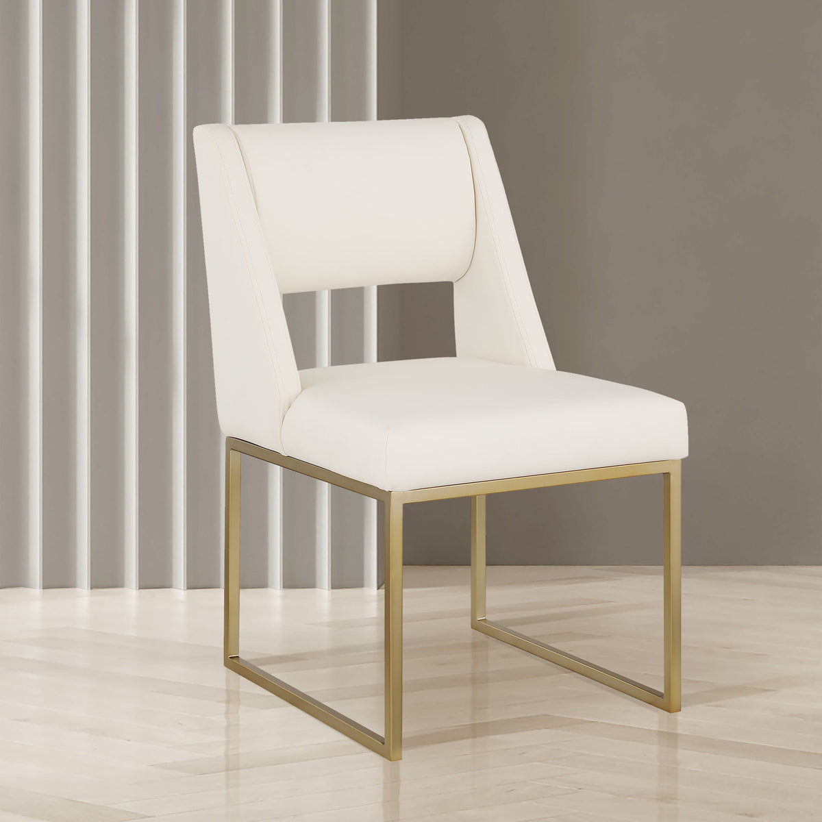 Jayce - Dining Chair (Set of 2), Gold Base