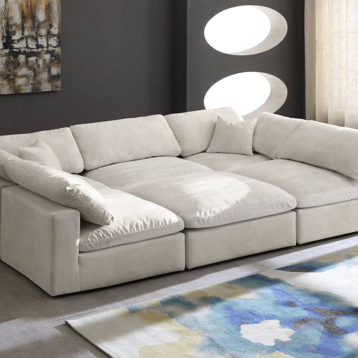 Cozy - 6 Piece Modular Sectional