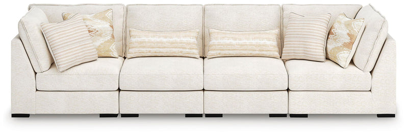 Donelson Creek - Vanilla - 4-Piece Sectional