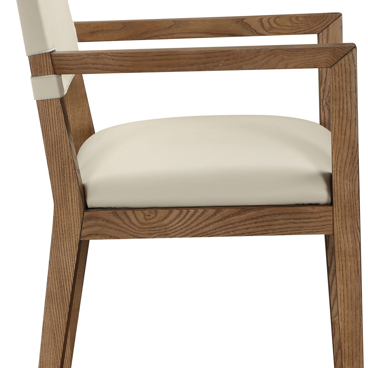 Avon - Vegan Leather Dining Arm Chair
