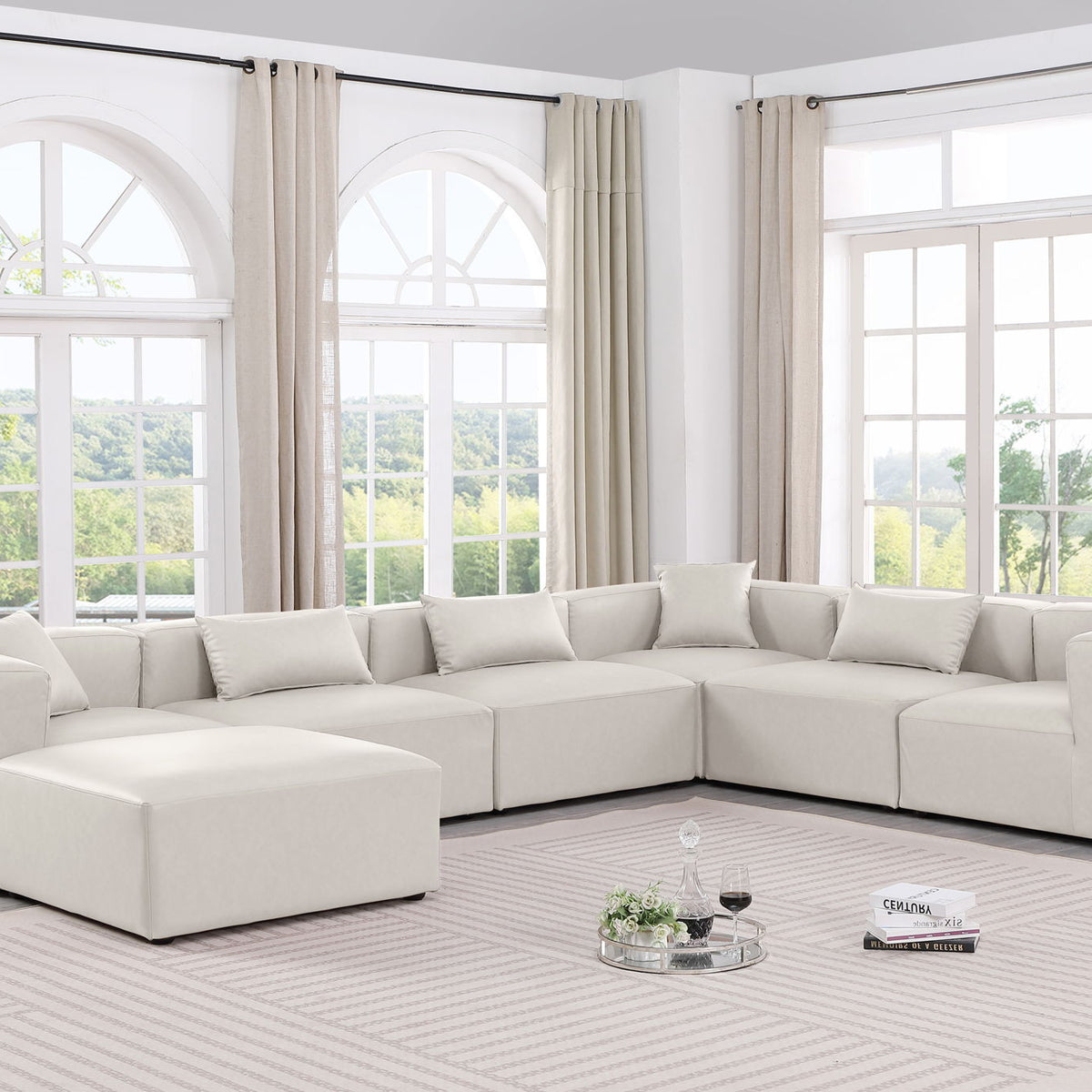 Cube - 7 Piece Modular Sectional