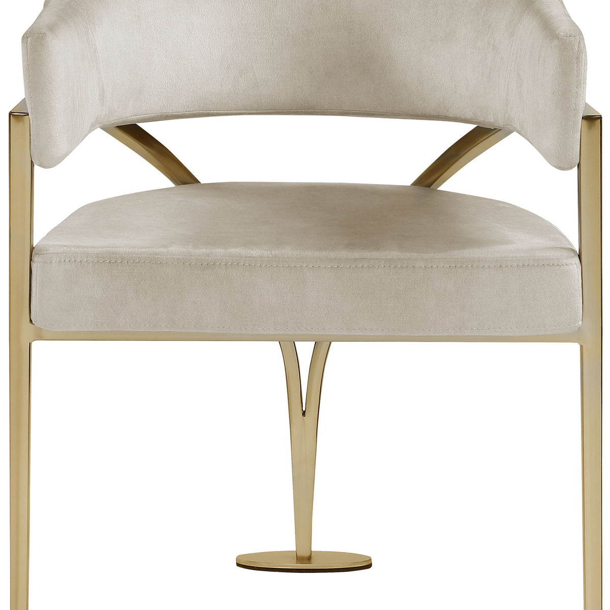 Madelyn - Dining Chair (Set of 2) - Brushed Brass