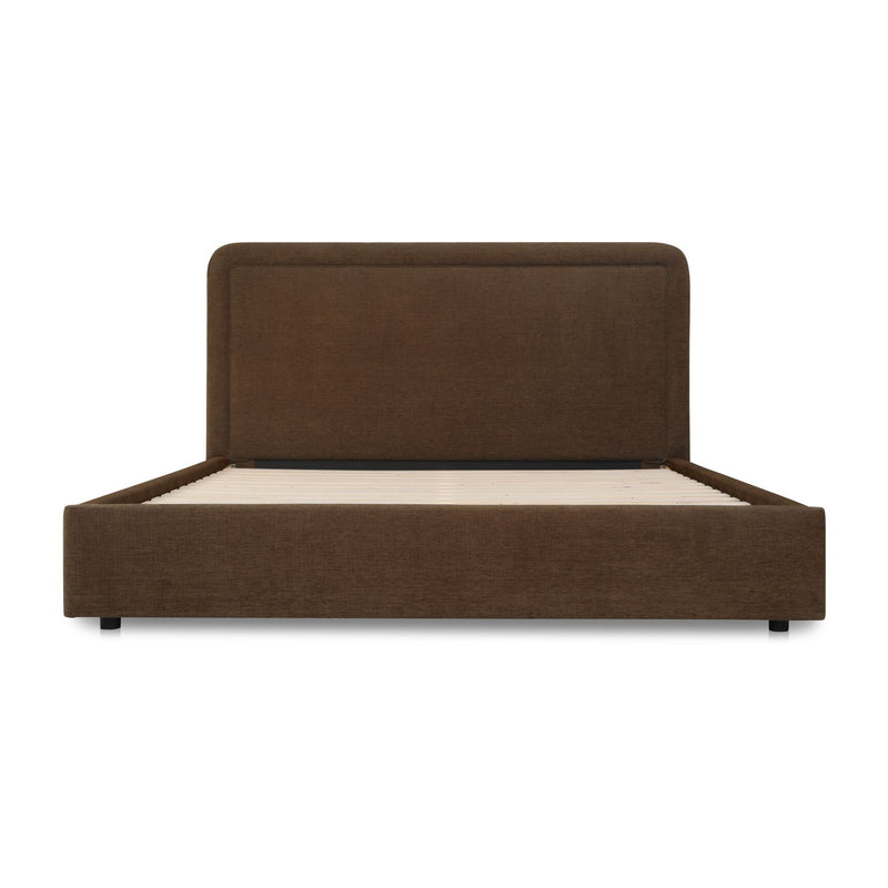 Simon - Queen Storage Bed - Brown